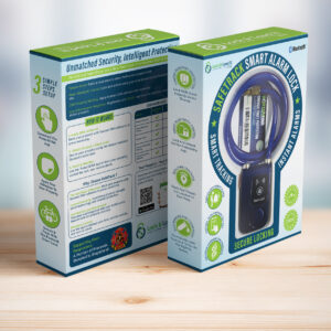 TrackSafe Smart Alarm Pack: Secure Locking, Smart Tracking, Instant Alarms